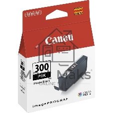 Картридж струйный PFI-300 PBK EUR/OCN черный (303 стр.) для Canon imagePROGRAF PRO-300