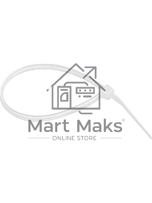 Хомуты СИБРТЕХ,300x3,6 мм,пластмассовые,белые,100 шт. 45531