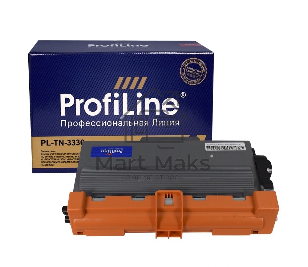 Картридж ProfiLine PL-TN-3330 для Brother DCP 8110DN/8250DN/MFC 8950DWT/8950DW/8520DN/HL 5450DN/5440D/5450DNT/6180DW/5470DN 3000 копий
