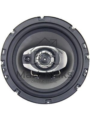 Колонки автомобильные Swat SP-B6 250Вт 88дБ 4Ом 16.5см (6 1/2дюйм) (ком.:2кол.) коаксиальные трехполосные