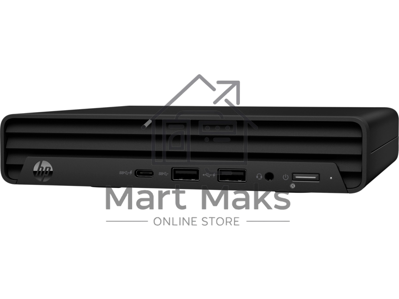 Мини ПК HP 260 G9 Mini i3 1315U (1.2) 8Gb SSD 256Gb UHDG Free DOS GbitEth WiFi BT 65W kb мышь клавиатура черный (9H6M7ET)