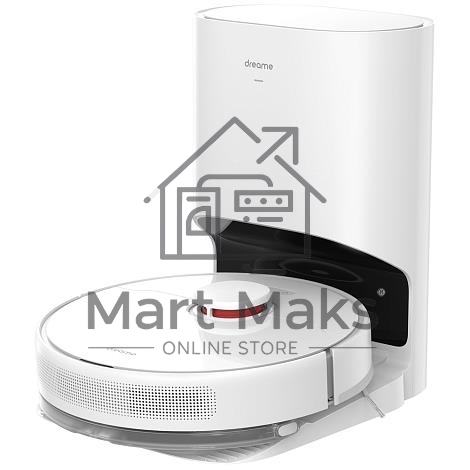Робот-пылесос Dreame RLS3D Vacuum and Mop D10 Plus белый, 46 Вт, 5200 мАч Li-Ion, уборка сухая/влажная, пылесборник контейнер 0.4 л
