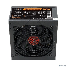 Блок питания Ginzzu SB500, 500Вт, 120мм, черный