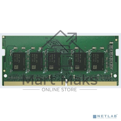 Оперативная память Synology, DDR4, 4GB (1x4GB), 2666MHz, CL22, SO-DIMM