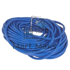 Патч-корд медный UTP Cablexpert PP10-15M/B cat.5e, 15м, литой, многожильный, синий