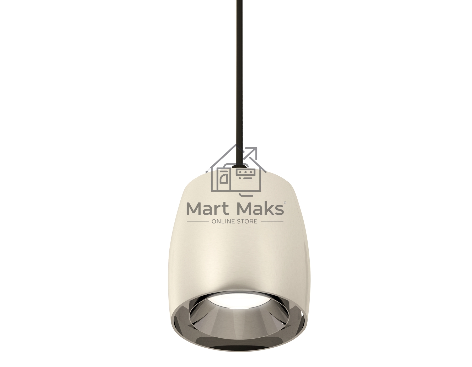 Светильник Ambrella Light XP1143001 PSL/SBK серебро полированное/черный песок MR16 GU5.3 (A2302, C1143, N7032)