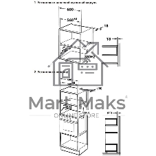 Микроволновая печь встраиваемая Weissgauff BMWO-206