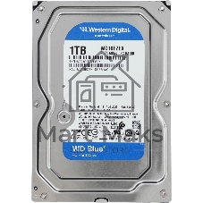 Жесткий диск Western Digital 1Tb 7200rpm WD10EZEX Original SATA-III Caviar Blue 64Mb 3.5