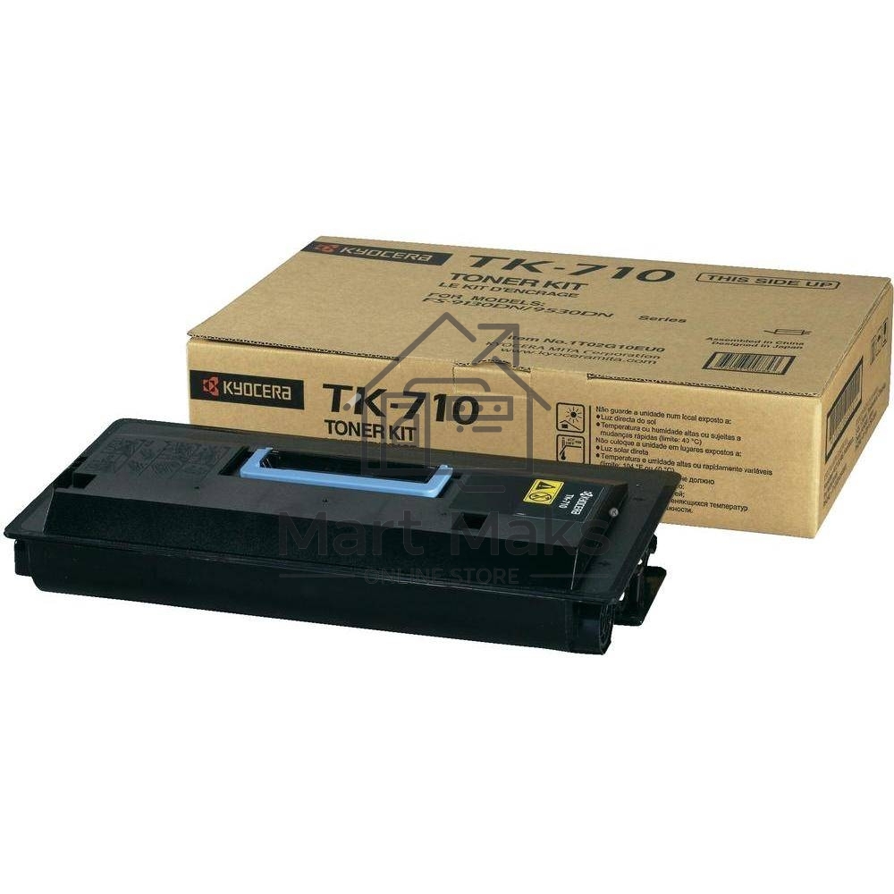 Картридж лазерный Kyocera TK-710 (1T02G10EU0) черный для FS-9130DN/9530DN 40000 стр.