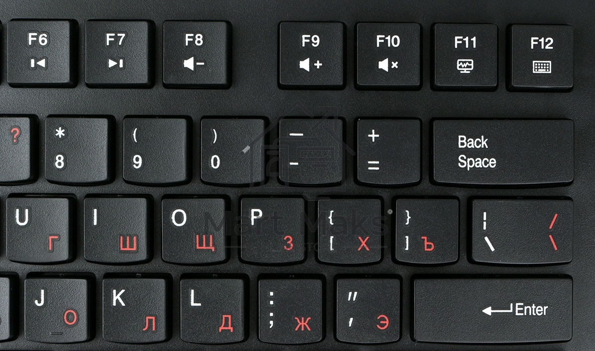 Комплект клавиатура+мышь проводные Gembird KBS-9050, черный,104кл, 3кн., каб.1.5м