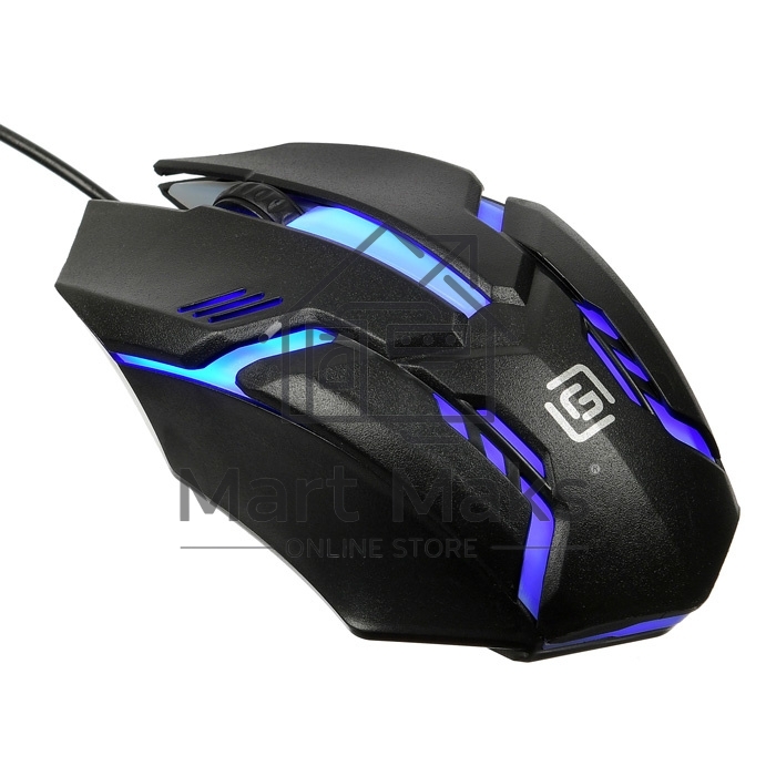 Мышь проводная Oklick 396M INSOMNIA черный, 1000 dpi, USB, кнопки - 3