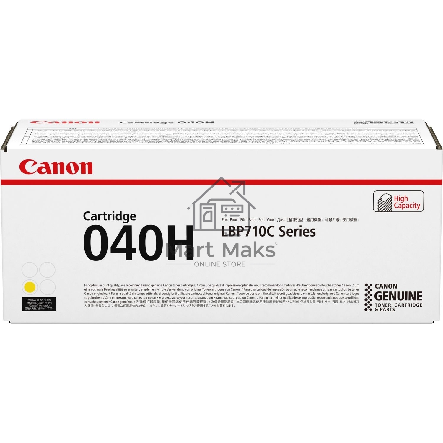 Картридж лазерный Canon Cartridge 040HM (0457C001) пурпурный (10000 стр.) для Canon LBP-710Cx/712Cx
