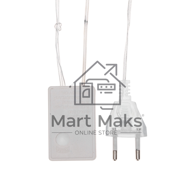 Гирлянда Neon-night Арка со звездами 2,5х1,2м, 136 LED, теплый белый, с контроллером 8 режимов, 230В