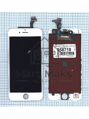 Дисплей для Apple iPhone 6 в сборе с тачскрином (Foxconn) белый