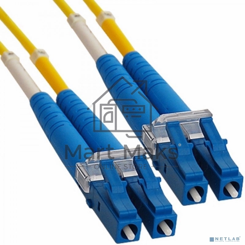 Патч-корд оптический соединительный (SM), 9/125 (OS2), LC/UPC-LC/UPC, (Duplex), LSZH, 5м