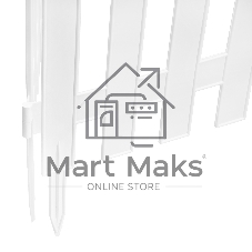 Забор декоративный Palisad 36х300 см, белый