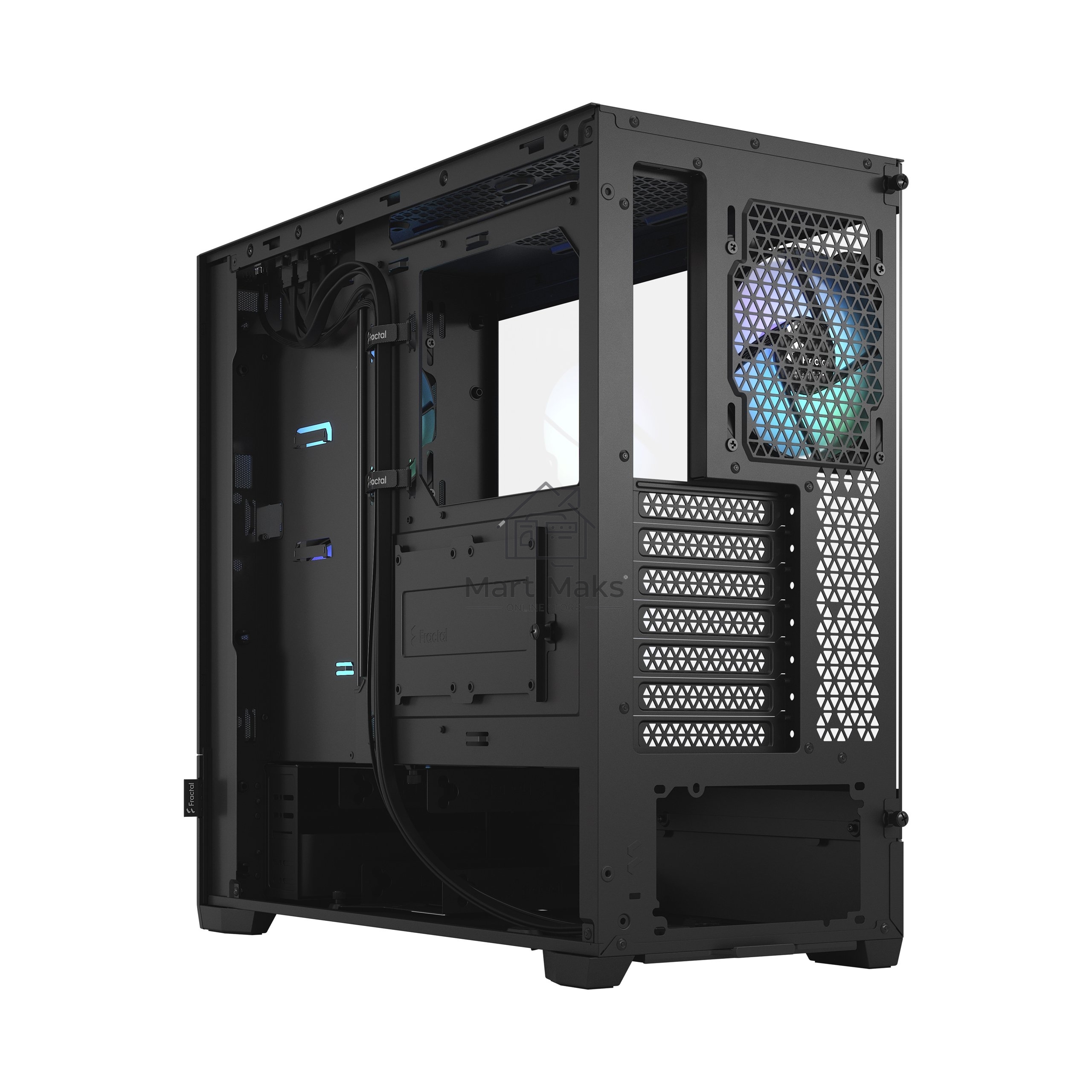 Корпус Fractal Design Pop Air RGB Black TG Clear Tint FD-C-POR1A-06