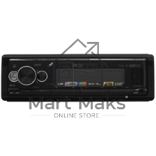Автомагнитола ACV ADX-903BM, 1 DIN, Bluetooth, USB Type-A, AUX, пульт ДУ
