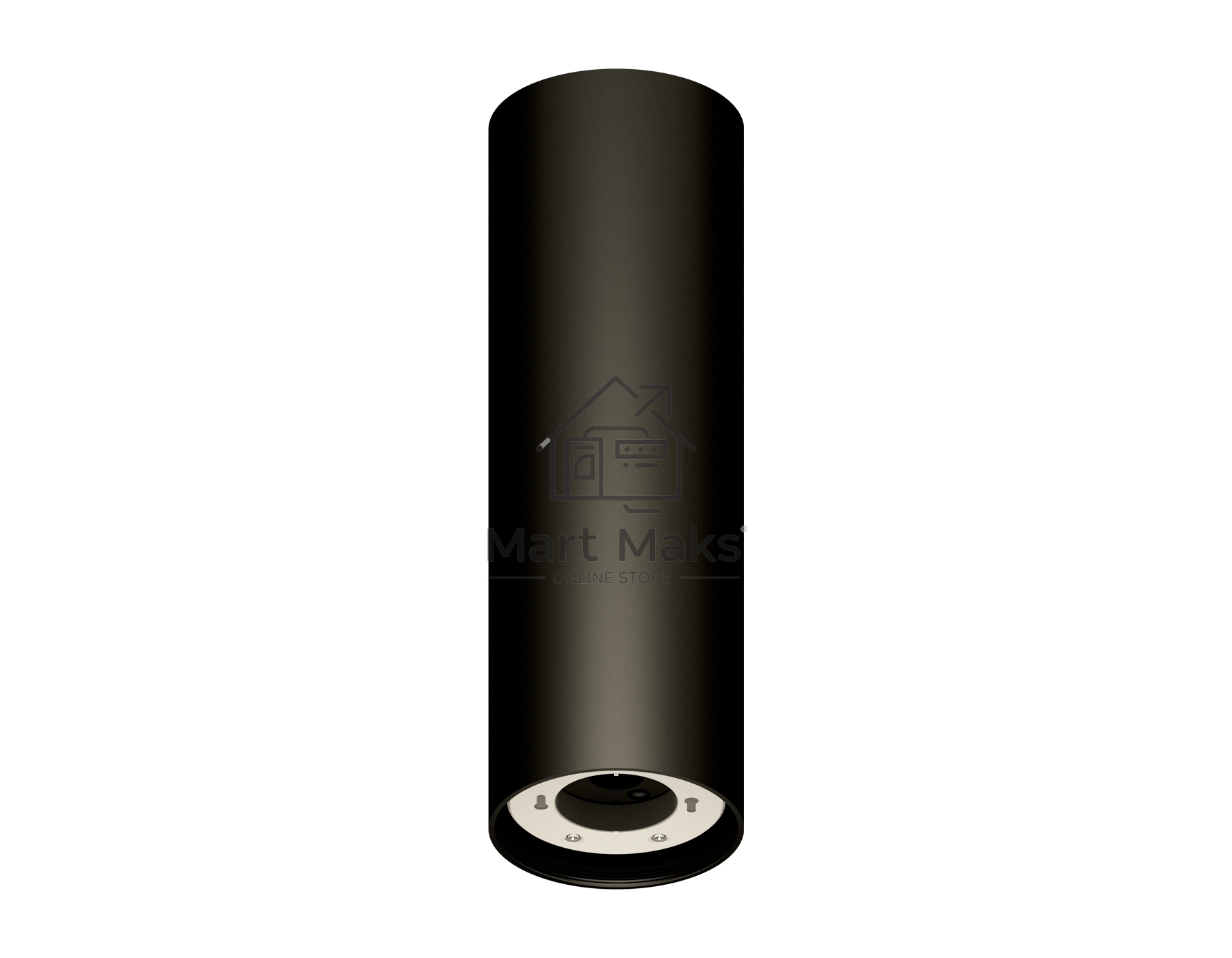 Корпус светильника C8192 SBK черный песок D85*H260mm GX53