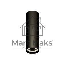 Корпус светильника C8192 SBK черный песок D85*H260mm GX53