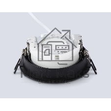 Светильник Ambrella light TN51802 BK черный GX53 max 15W D110*23