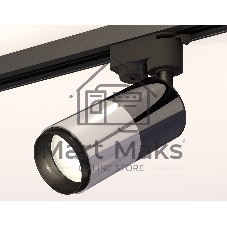 Светильник Ambrella light XT6305001 PSL/DCH/PBK серебро полированное/черный хром/черный полированный MR16 GU5.3