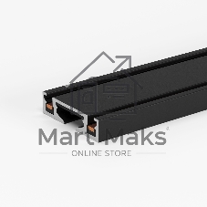 Flat Magnetic Шинопровод накладной (2м) чёрный 85129/00