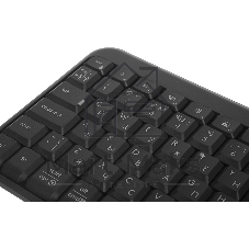 Комплект клавиатура+мышь Logitech Wireless Combo MK250 Compact беспроводной, Bluetooth, 1000 DPI, чёрный
