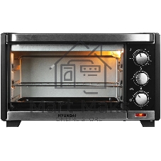 Мини-печь Hyundai MIO-HY091 20 л, 1380 Вт, черный