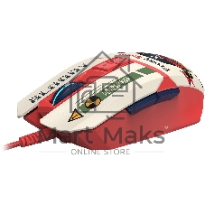 Мышь проводная A4Tech Bloody W63 Max Proxy Boom бежевый/красный, 12000 dpi, USB, кнопки - 9