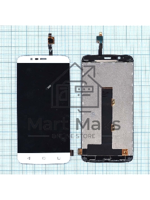 Дисплей для ZTE Blade A310 белый
