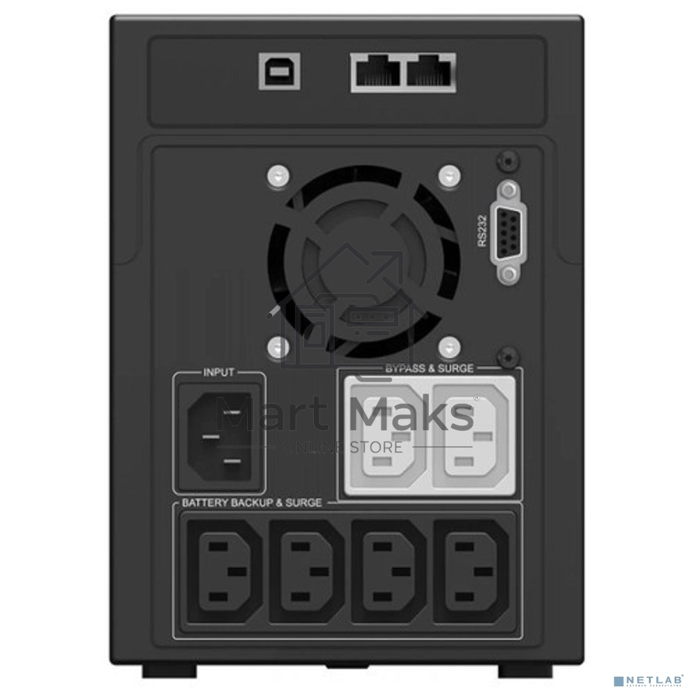 Источник бесперебойного питания Ippon Smart Power Pro II 2200 1200Вт 2200ВА черный