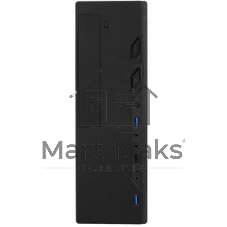 Компьютерный корпус Desktop ExeGate MI-208U2-M450 (mini-ITX/mATX, БП M450 с вент. 8см, 1хUSB+2хUSB 3.0, аудио, черный)
