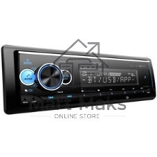Автомагнитола ACV ADX-903BM, 1 DIN, Bluetooth, USB Type-A, AUX, пульт ДУ