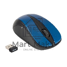 Мышь беспроводная Acer OMR132 синий/черный, 1000 dpi, радиоканал, USB, кнопки - 3