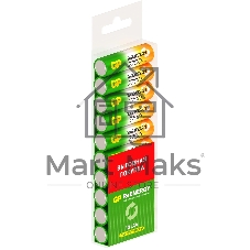 Аккумулятор GP 270AAHCRGY-CRB10 AA NiMH 2700mAh (10шт) спайка