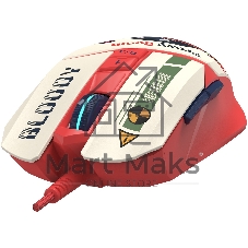 Мышь проводная A4Tech Bloody W63 Max Proxy Boom бежевый/красный, 12000 dpi, USB, кнопки - 9