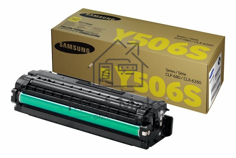 Картридж лазерный Samsung CLT-Y506S/SEE желтый для Samsung CLP-680/CLX-6260 (1500стр.)