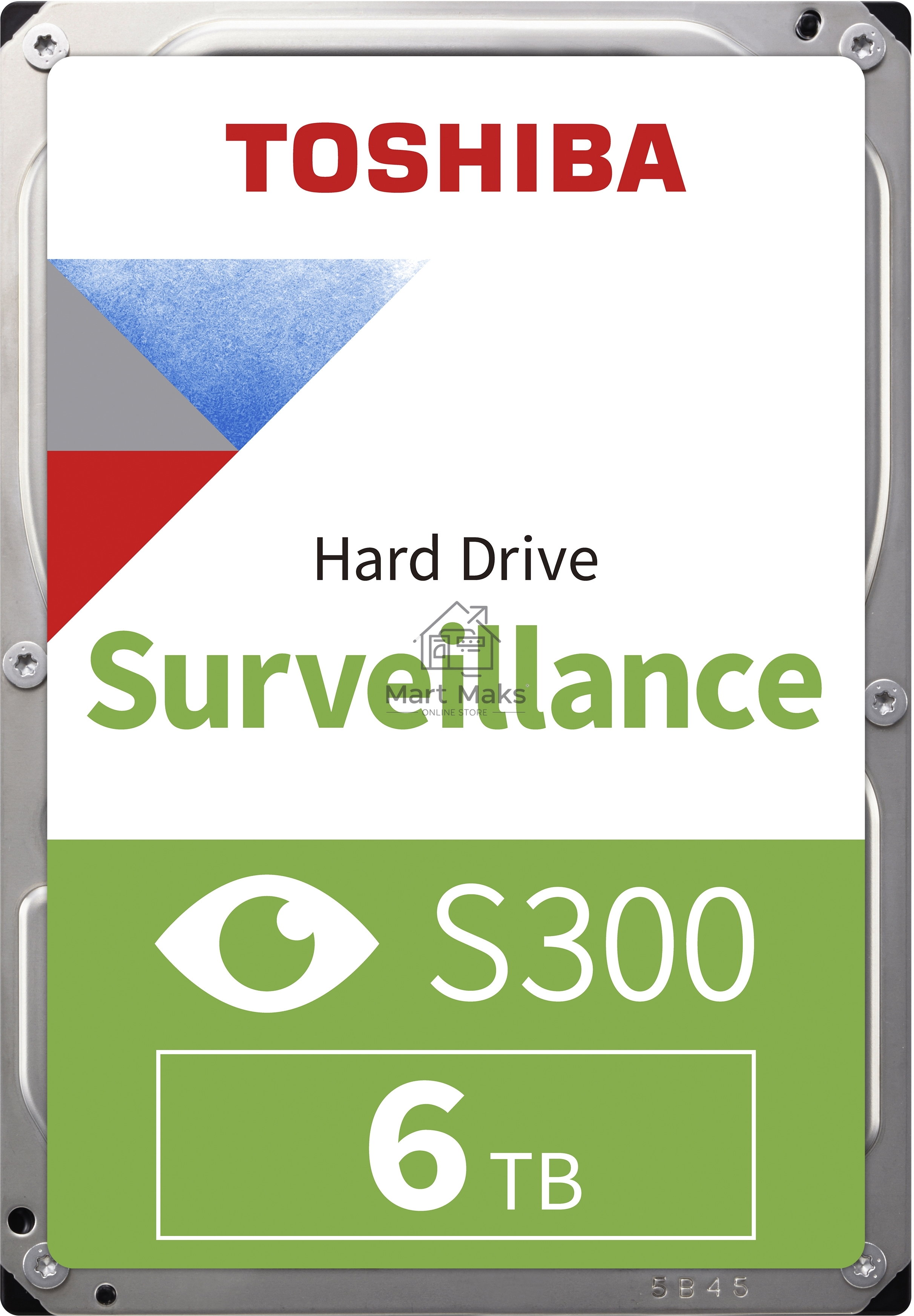 Жесткий диск Toshiba 6Tb SATA-III Surveillance S300 (5400rpm) 256Mb 3.5