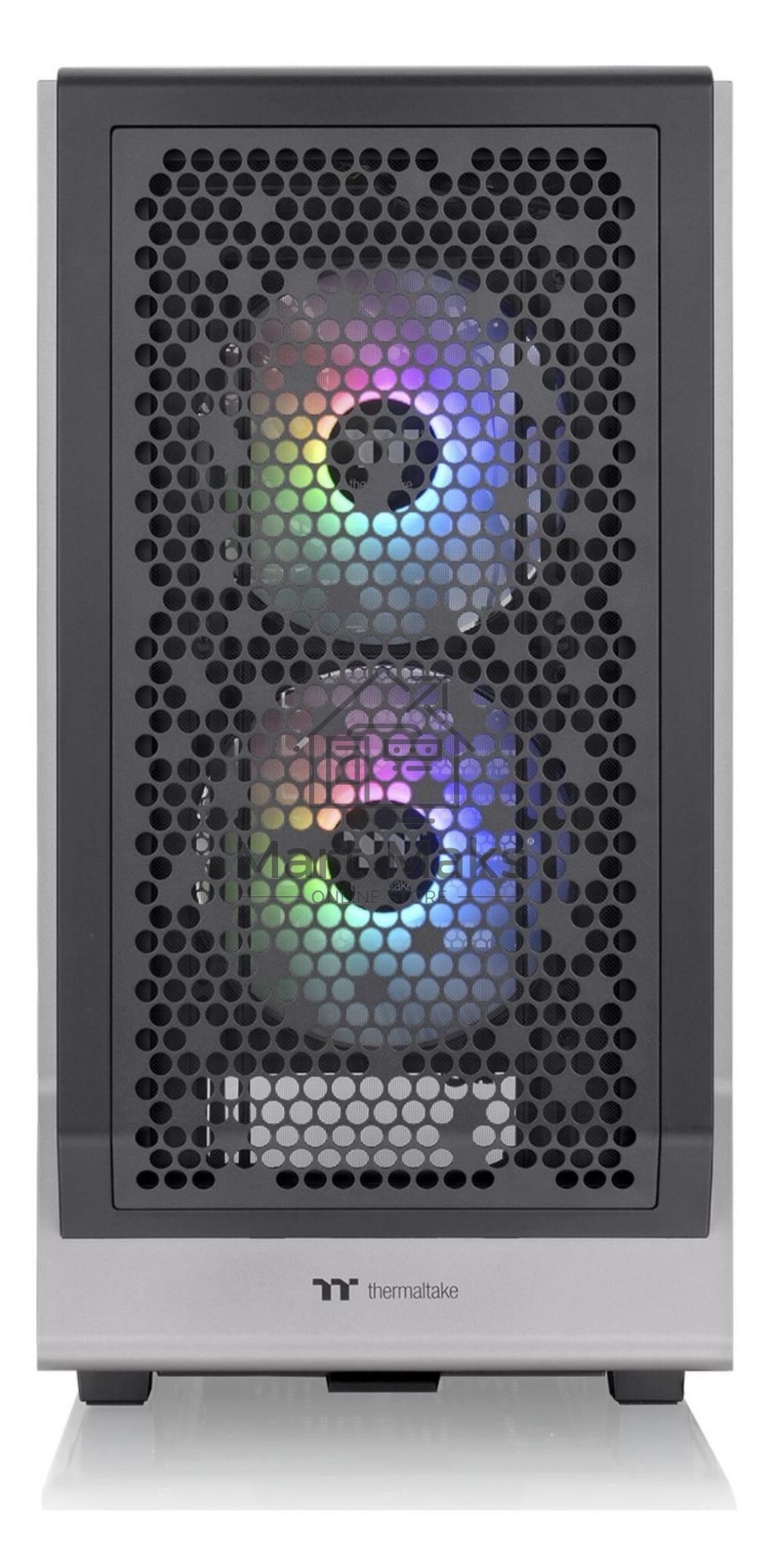Компьютерный корпус Thermaltake Ceres 300 TG ARGB черный без БП ATX 3x140mm 2xUSB3.0 1xUSB3.1 audio bott PSU