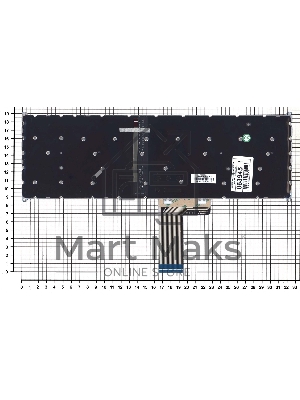 Клавиатура для ноутбука Acer Swift 3 SF315-51 черная с подсветкой