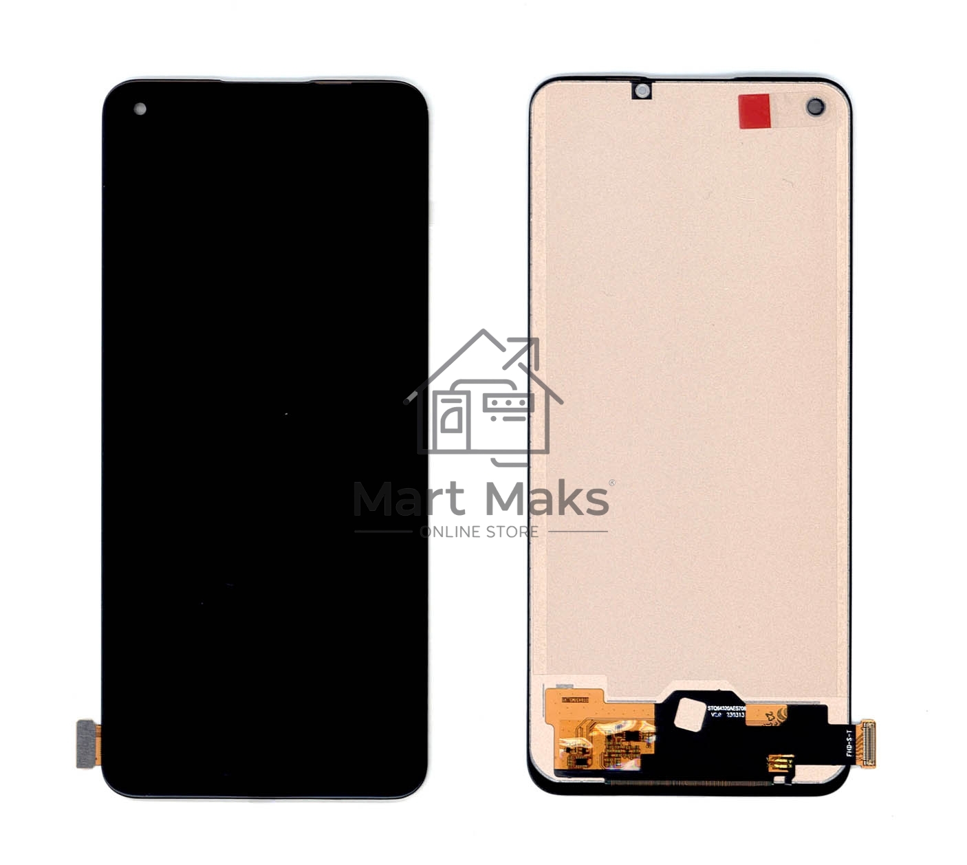 Дисплей для Realme 10 (TFT) черный