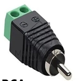 Сборный штекер RCA (тюльпан)