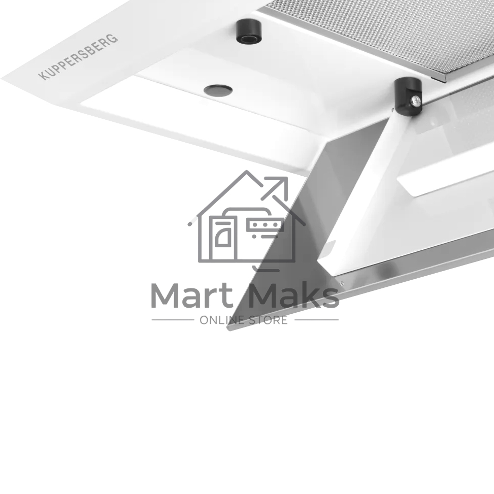 Вытяжка встраиваемая Kuppersberg Intro 70 белый, 70 см, 1000 куб. м/ч, 43 дБ