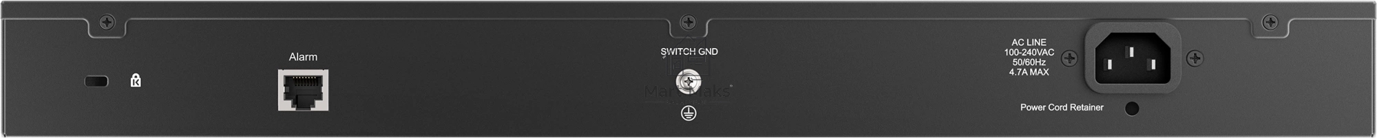 Сетевой коммутатор Smart L2 Surveillance Switch 24х1000Base-T PoE, 4xCombo 1000Base-T/SFP, PoE Budget 370W, Long-range PoE up to 250m