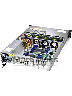 Серверный корпус Gooxi RMC2112-670-HSE-D 2U 12bay chassis,Expander backplane rear 2*2.5