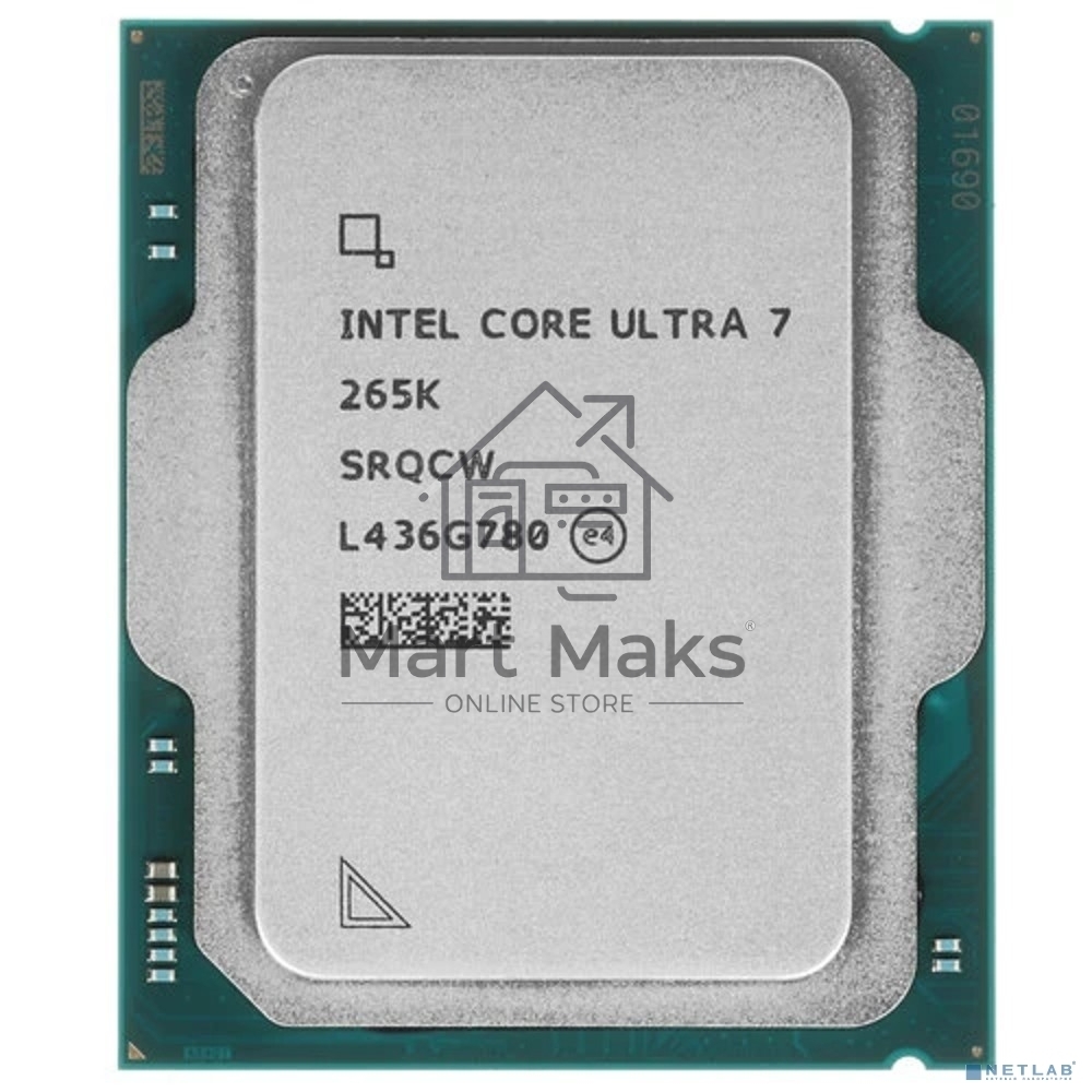 Центральный Процессор Intel Core Ultra 7 265K OEM (Arrow Lake, C20(12EC/8PC)/T20, 3,3/5,5GHz, GPU Intel Graphics, L2 36Mb, Cache 30Mb, TDP 125/250W, S1851)