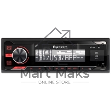 Автомагнитола Prology GT-200, 1 DIN, Bluetooth, USB Type-A, AUX, пульт ДУ