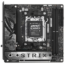 Материнская плата ASUS ROG STRIX X870-I GAMING WIFI, AM5, AMD X870, 2xDDR5, 2xSATA, 2xM.2, 1xPCI-E 5.0 x16, 1xHDMI, 2xUSB-C USB4, 1xUSB-C 10Gbps, 4xUSB-A 10Gbps, 1x 2.5Gb LAN, 2x3.5 мм, Mini-ITX