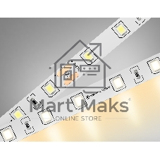 Светодиодная лента Ambrella light GS3001 2835 60Led/ 6W m/ 24V IP20 3000K/ 5000*8*1.2mm (2 конт.)
